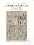 Le tombeau de P�tosiris � Touna el-Gebel : Relev� photographique