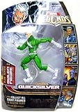 51PVMVHKAFL. SL160  Marvel Legends Series 17  Action Figure Quicksilver Green Variant