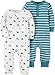 Carter's Baby Boys 2 Pk 126g268, Ivory, 3 Months