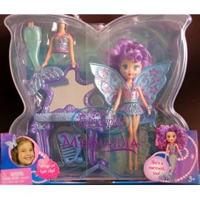 Barbie Fairytopia Mermaidia Purple Seabutterfly Doll by Barbie
