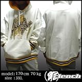 (クレンチ) CLENCH フーディー ホワイト イエロー プルオーバー [並行輸入品] Clench