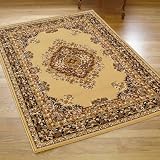 New Traditional Shiraz Rug In Beige