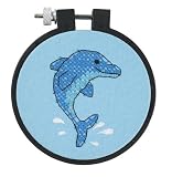 Learn-A-Craft for Kids - Dolphin Delight GND Stamped Cross Stitch Kit