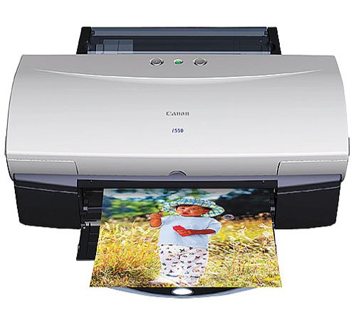 Canon i550 - Printer - color - ink-jet - Legal, A4 - 600 dpi x 600 dpi - up to 18 ppm (mono) / up to 11 ppm (color) - capacity: 150 sheets - Parallel, USB - refurbished