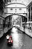 Venice, Italy (Ponte dei Sospiri, Bridge of Sighs) Art Poster Print
