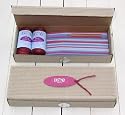 Pink Wooden Labels & Twine Gift Pack - Gift Boxed