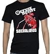 REFUSE RESIST - Socialized - Black T-shirt