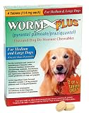Worm X Plus for Medium to Large Dogs - 2 count + 2 Free