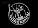 Screamin Upstream Images Silver Vinyl Wildlife Car Truck Window Decal Sticker