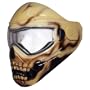 Save Phace OU812 Series Lazarus Tactical Mask with Brown Skeletonwith Rwi, Replaceable/Washable/Interchangeable Foam