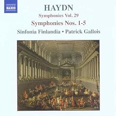 Haydn: Symphonies, Vol. 29 - Symphonies Nos. 1-5