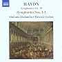 Haydn: Symphonies, Vol. 29 - Symphonies Nos. 1-5