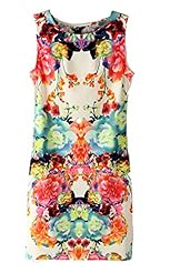 Sleeveless Fitted Cotton  Shirt  Dress