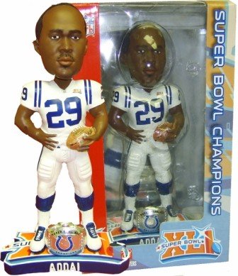 Joseph Addai Colts Super Bowl XLI Bobblehead LE