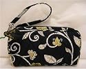 Vera Bradley New Wristlet Bag Purse Yellow Bird