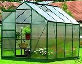 Gardman 8' x 6' Aluminium Greenhouse Kit