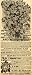 1891 Ad Mary Washington Rose Charles Reeser Flower - Original Print Ad