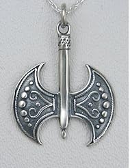 Beautiful Greek Labrys in Sterling Silver...Jewelry Made in America