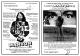 MANSON 1973 & the new "Inside the MANSON Gang"Limited Edition DVD set, signed by the filmmaker Robert Hendrickson with your name hand printed on each DVD cover!