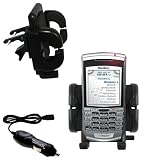 Cingular Blackberry 7100g Auto Vent Holder with Car Charger - Uses Gomadic TipExchange