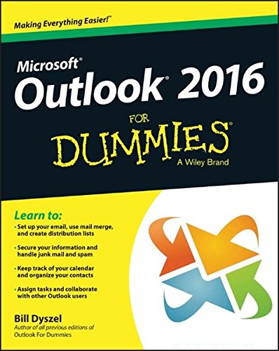 Yes You Can Download Free Outlook 2016 For Dummies Outlook For Dummies 