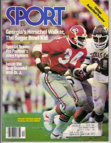 Herschel Walker (Sport Magazine) (December 1980) (Dallas Cowboys) (Minnesota Vikings) (Julius Erving)