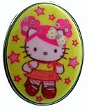 Tarina Tarantino Pink Head Hello Kitty Super Size Ring