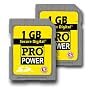 Accessory Power 1 GB / 1024 MB Secure Digital SD Card for Use w/ Digital Cameras , Camcorders, MP3's & Your Nintendo !