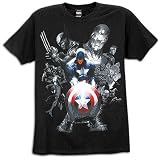  : MARVEL COMICS CAPTAIN AMERICA SOLDIERS T SHIRT