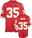 Christian Okoye ''Nigerian Nightmare'' Kansas City Chiefs Red NFL Premier Throwback Jersey