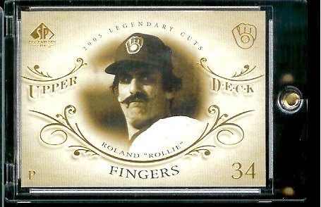 2005 Upper Deck Legendary Cuts # 72 Rollie Fingers Oakland Athletics Baseball Card