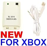 3600mAh Controller Battery Pack+Cable For Xbox 360