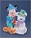 Outdoor Living : 36' Disney Mickey Mouse With Snowmouse Lighted Chrsitmas Yard Art
