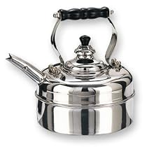 Old Dutch 3 Quart Stainless Steel Windsor Whistling Teakettle