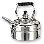 Old Dutch 3 Quart Stainless Steel Windsor Whistling Teakettle