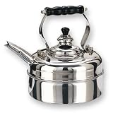 Old Dutch 3 Quart Stainless Steel Windsor Whistling Teakettle