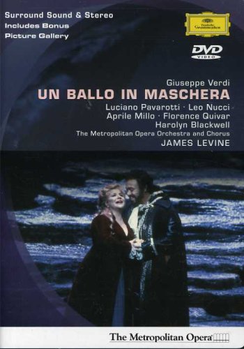 CD-Charts  DVD : Verdi - Un Ballo in Maschera / Levine, Pavarotti, Nucci, Metropolitan Opera