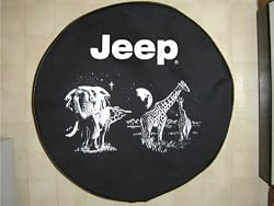 SpareCover&reg; Brawny Series - Jeep 30" -31" Jungle Scene Spare Tire Cover