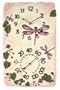 Chaney Instrument 11-Inch by 18-Inch Dragonfly Clock/Thermometer Combo