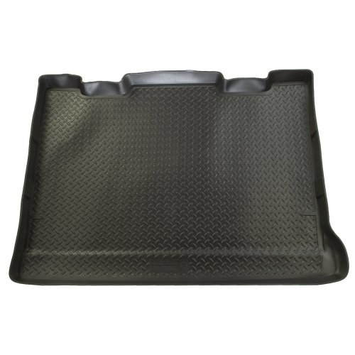 Husky Liners Custom-Fit Rubber Cargo Liner for Select Cadillac/Chevrolet/GMC Models (Black)