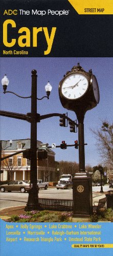 Cary NC Street Map