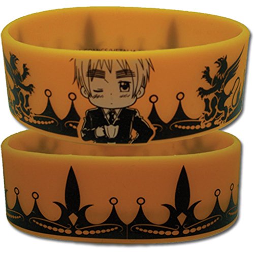 Hetalia Men's England Anime Wristband