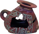 Exotic Environments Incan Vase Aquarium Ornament, Small