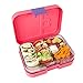 Bentoful Leakproof Bento Lunch Box, Air Tight with 4 Food Storage Compartments for Kids and Adults to Keep their Meals Fresh and Organized. 2 Complimentary Bento Recipe Ebooks Included