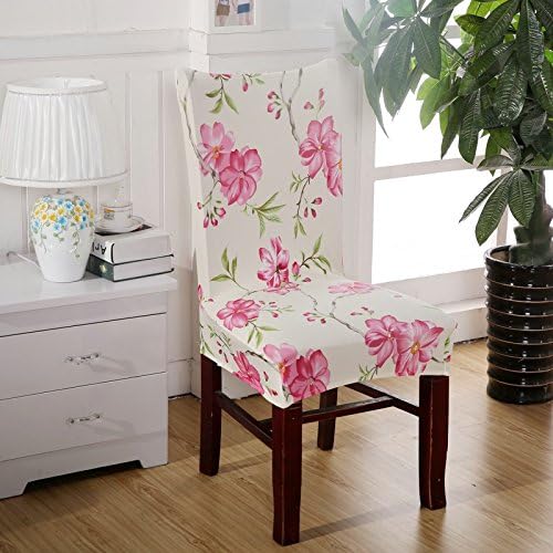 Super Fit Stretch Removable Washable Short Dining Chair Cover Protector Seat Slipcover for Hotel,Dining Room,Ceremony - Style #1004-25