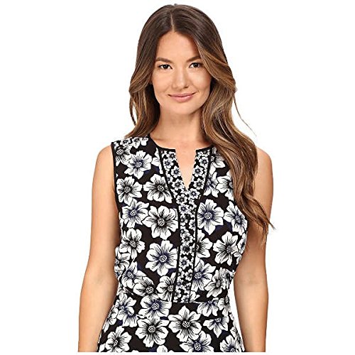 ケイト スペード トップス シャツ Hollyhock Sleeveless Shirt Black [並行輸入品]
