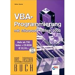VBA-Programmierung mit Microsoft Office 2003. (Broschiert)