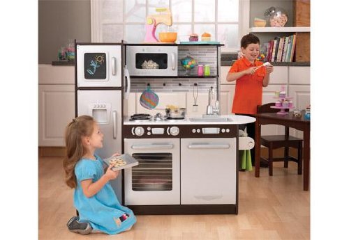 Uptown Espresso Kitchen - KidKraft Furniture - 53260