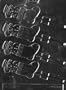 SNOWMAN IN STOCKING Christmas Candy Mold Chocolate