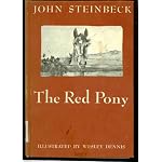 The Red Pony, By John Steinbeck, Illustrated By Wesley Dennis book cover